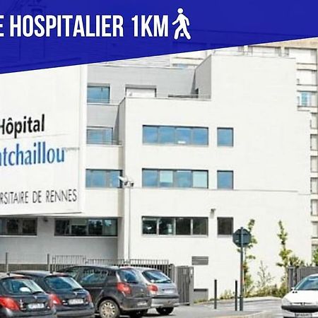 Auteuil • 4 Chambres • Wifi • Metro A 400M Rennes Buitenkant foto