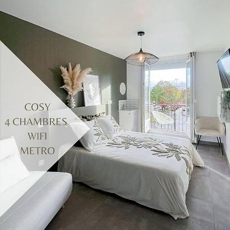 Auteuil • 4 Chambres • Wifi • Metro A 400M Rennes Buitenkant foto