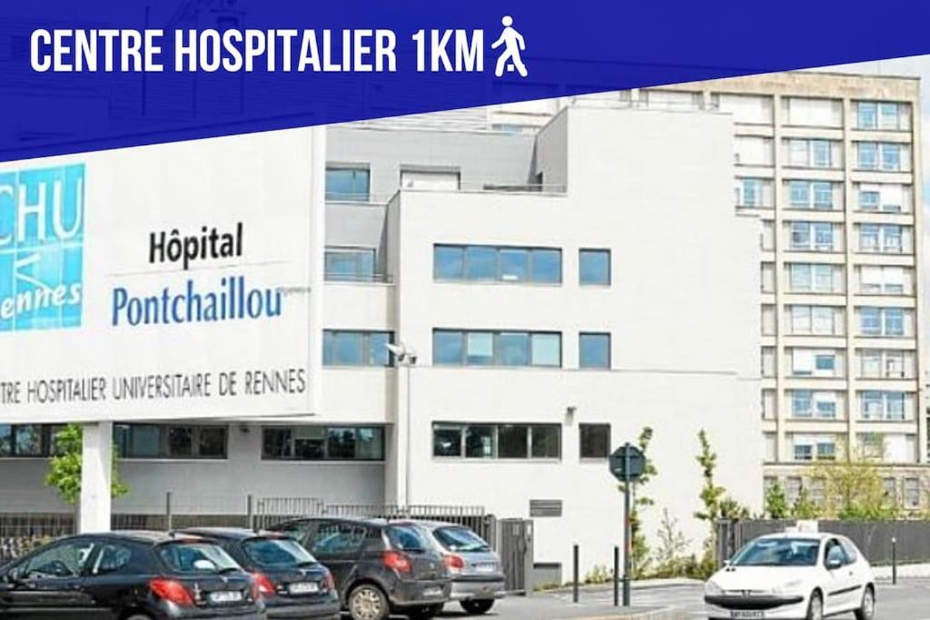 Auteuil • 4 Chambres • Wifi • Metro A 400M Rennes Buitenkant foto